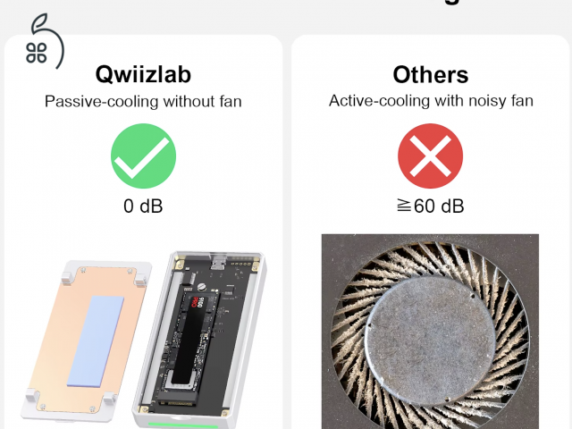 ???? [BONTATLAN] Quiizlab Thunderbolt 5 NVMe SSD ház – A jövő sebessége, bolti ár alatt!