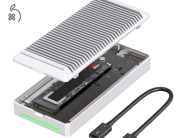 ???? [BONTATLAN] Quiizlab Thunderbolt 5 NVMe SSD ház – A jövő sebessége, bolti ár alatt!