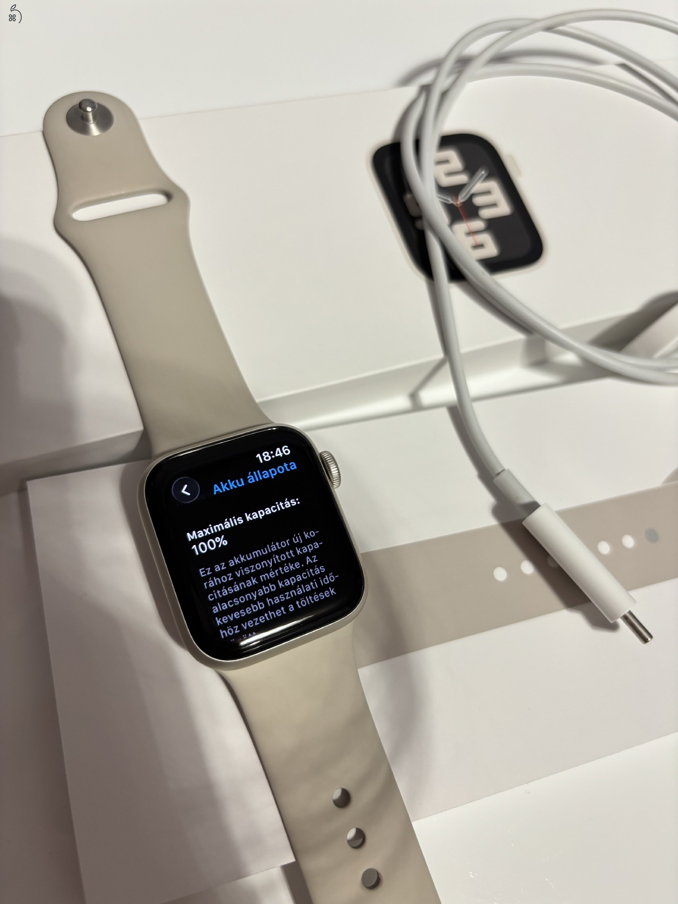 Apple Watch SE (2.Gen) 40mm Starlight