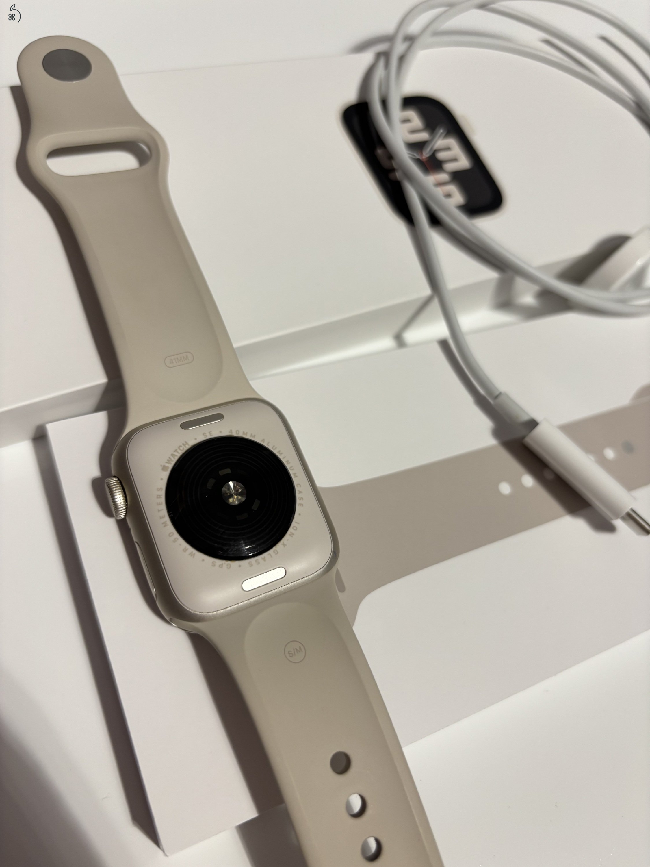 Apple Watch SE (2.Gen) 40mm Starlight