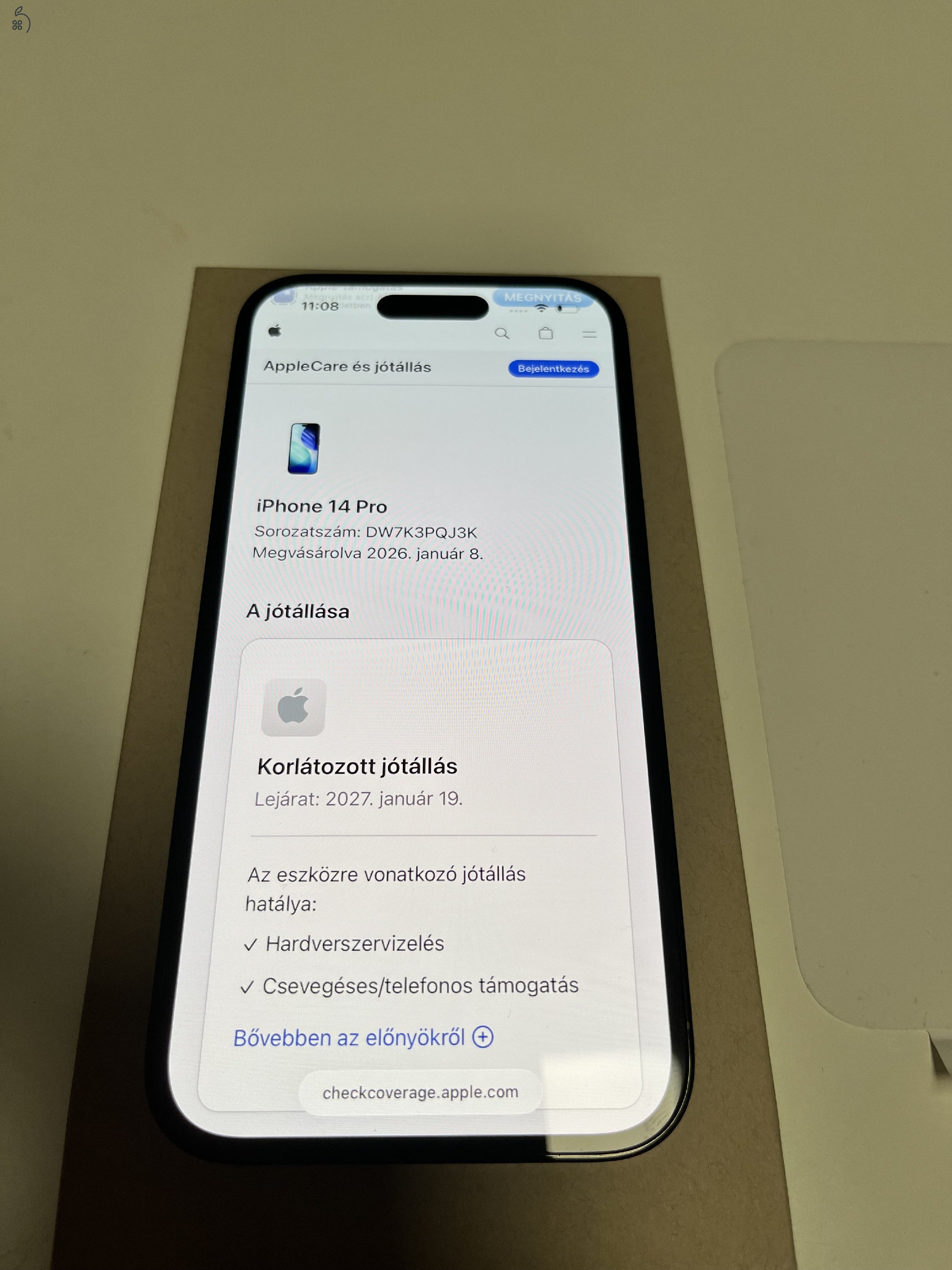 iPhone 14 Pro 128GB Új!