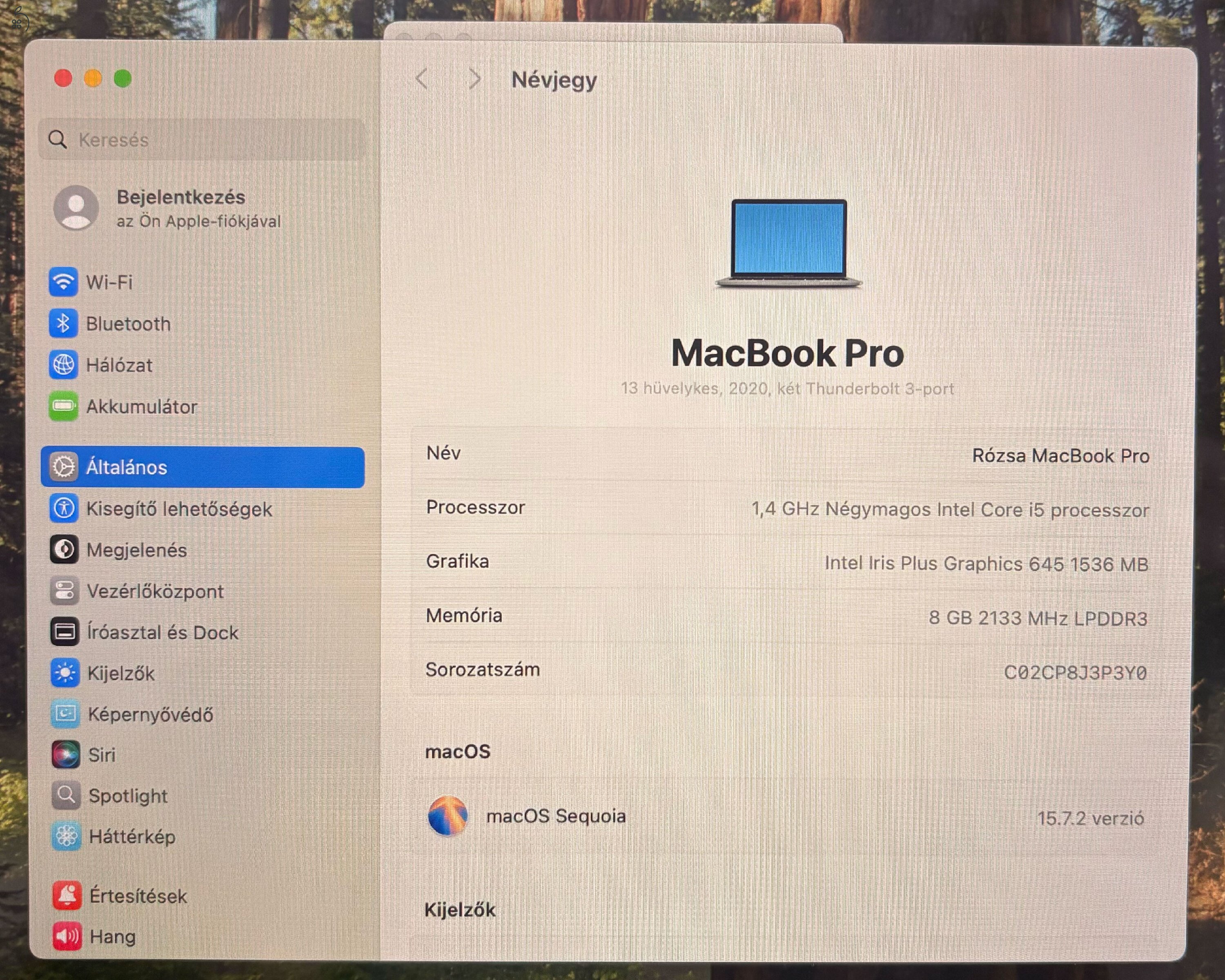 Apple MacBook Pro 2020