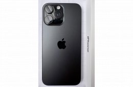 iPhone 16 Pro Max – 256 GB, Black Titanium, kártyafüggetlen, garanciás