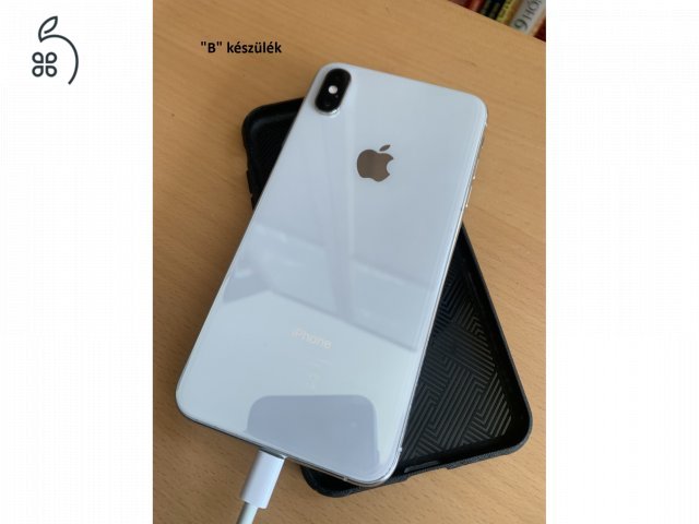 2db iPhone XS Max 64GB silver készülék - külön, vagy együtt, választható