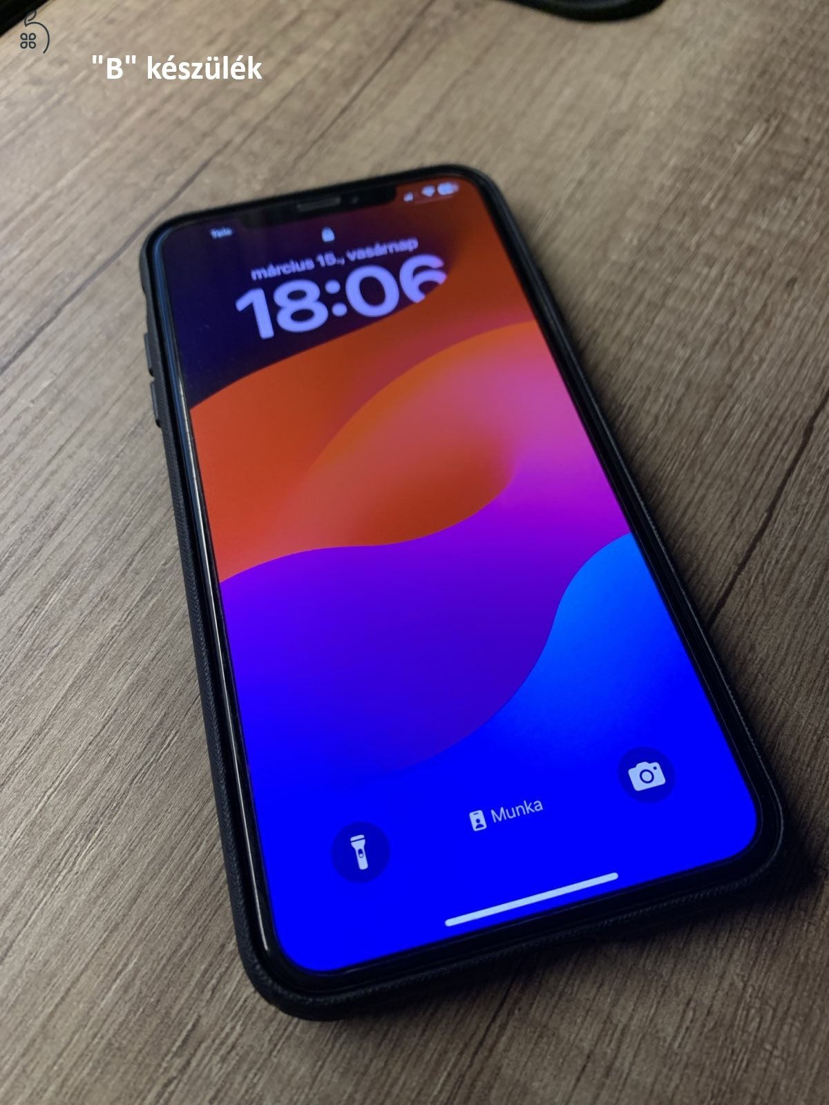 2db iPhone XS Max 64GB silver készülék - külön, vagy együtt, választható