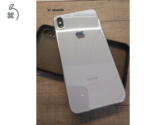 2db iPhone XS Max 64GB silver készülék - külön, vagy együtt, választható