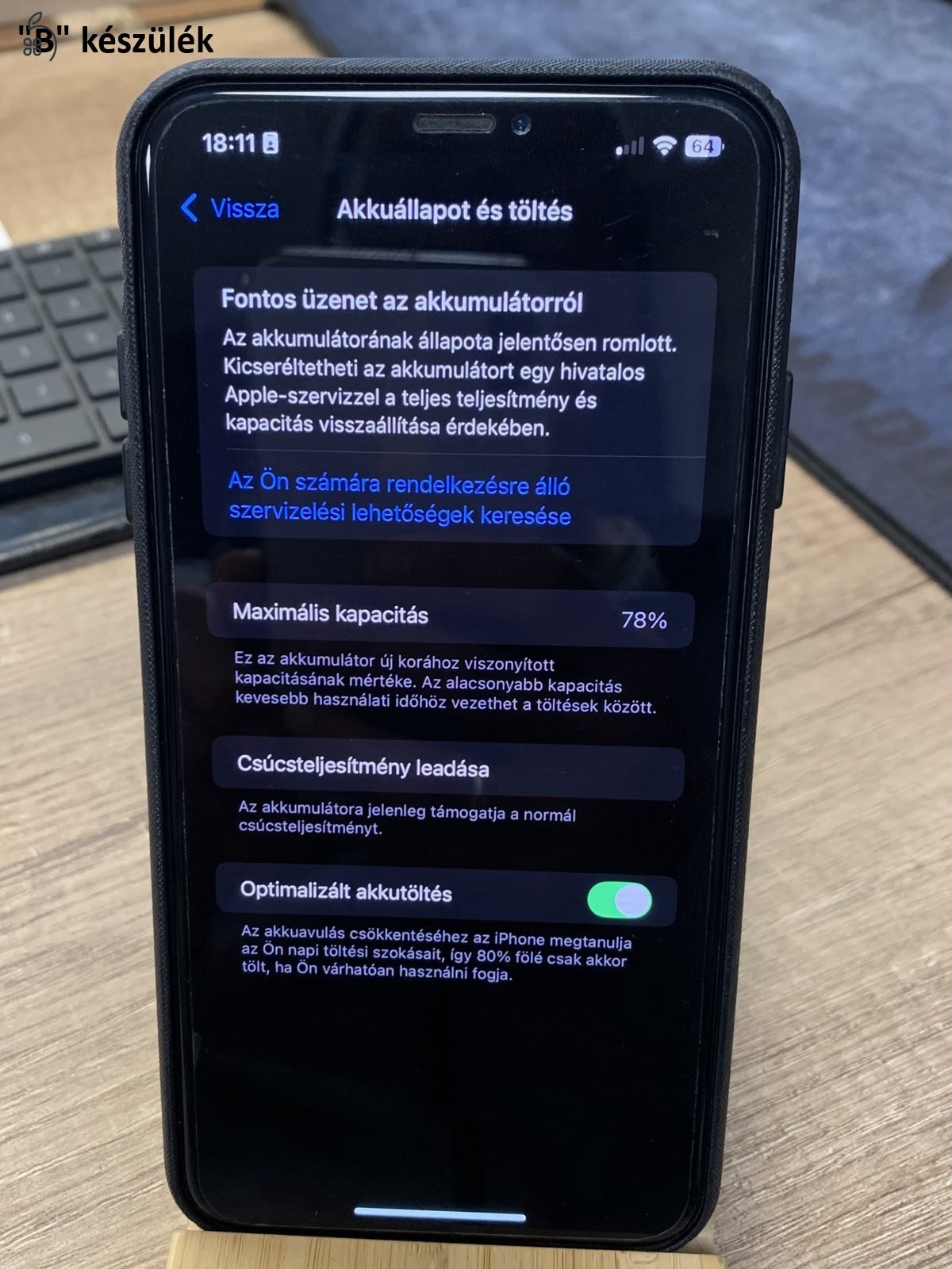 2db iPhone XS Max 64GB silver készülék - külön, vagy együtt, választható