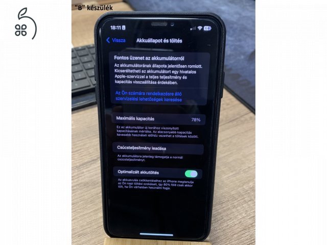 2db iPhone XS Max 64GB silver készülék - külön, vagy együtt, választható