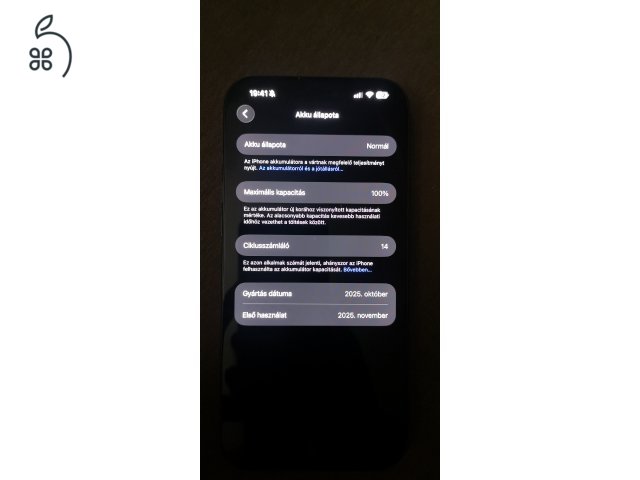 17 Pro Max 256 100% akksi