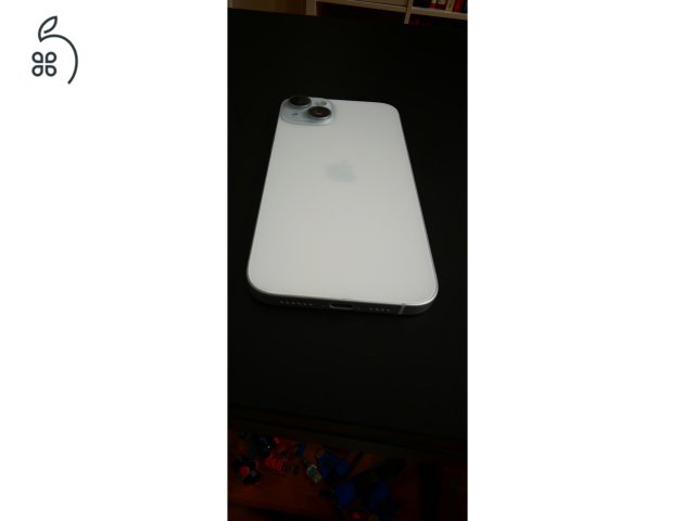 Iphone 15+ blue 256gb független 90% akku