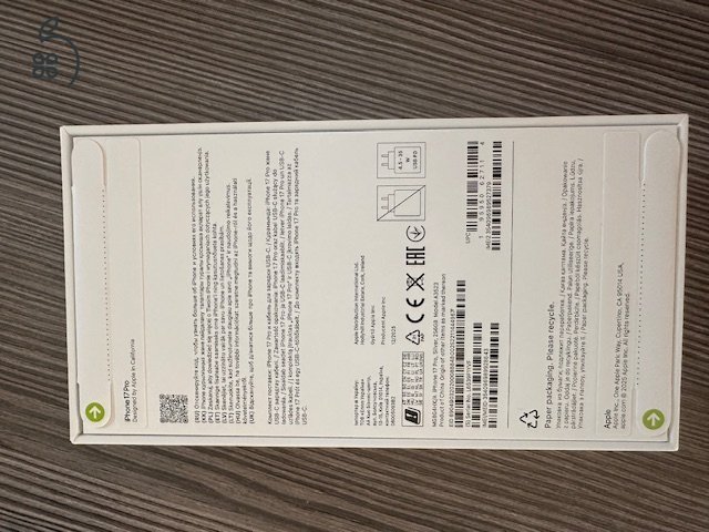 BONTATLAN APPLE 17 PRO/SILVER/256 GB/FÜGGETLEN