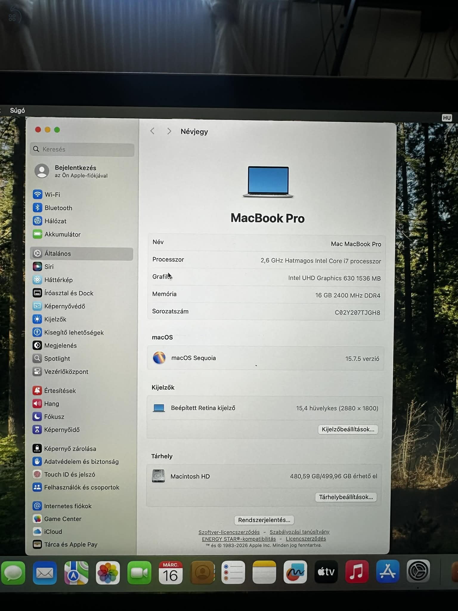 Macbook pro 2018