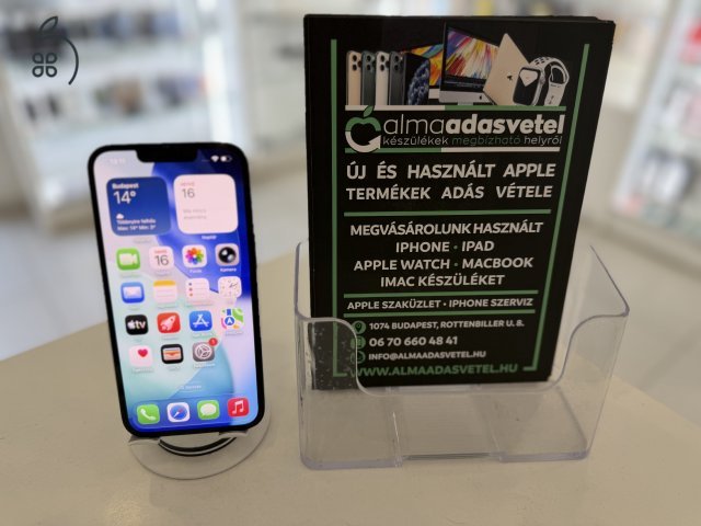 iPhone 14 256GB One Függő/1 hónap gar./Akku 80%/p4803