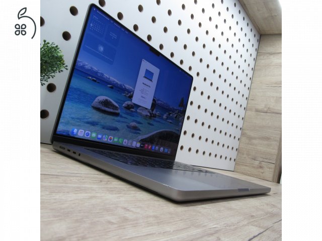 Apple MacBook Pro 16 (2021) 32GB/512GB használt, megkímélt, 83% akku, 158 ciklus