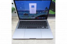 Apple MacBook Pro 13 (2022) 16GB/512GB új, kibontott, 100% akku, 1 töltési ciklus