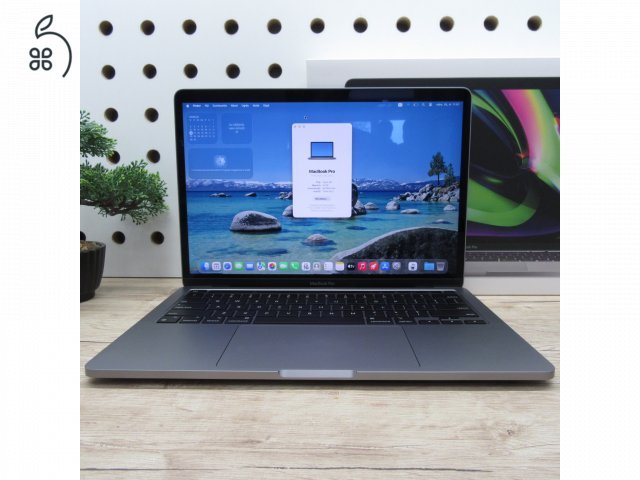 Apple MacBook Pro 13 (2022) 16GB/512GB új, kibontott, 100% akku, 1 töltési ciklus