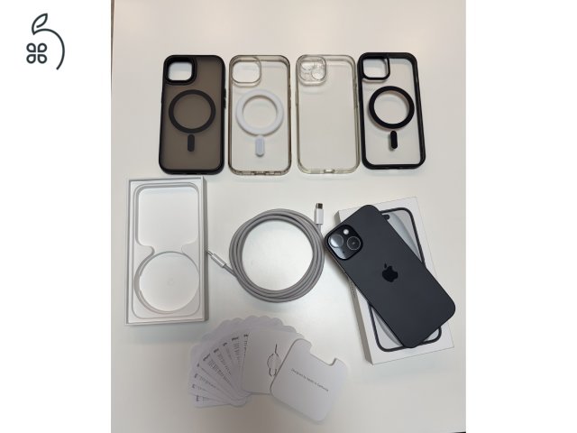 Iphone 15, 128gb, 93%, Gyári gar. 