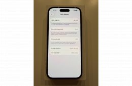 Iphone 15, 128gb, 93%, Gyári gar. 