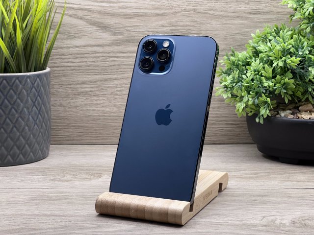 iPhone 12 Pro Max Pacific Blue 128GB 2 ÉV Garanciával 90%