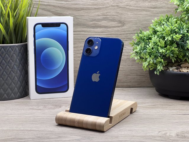 iPhone 12 Mini Blue 64GB 2 ÉV Garanciával 100%
