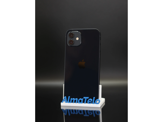 Apple iPhone 12 64 GB Black 100% akku - 12 HÓ GARANCIA