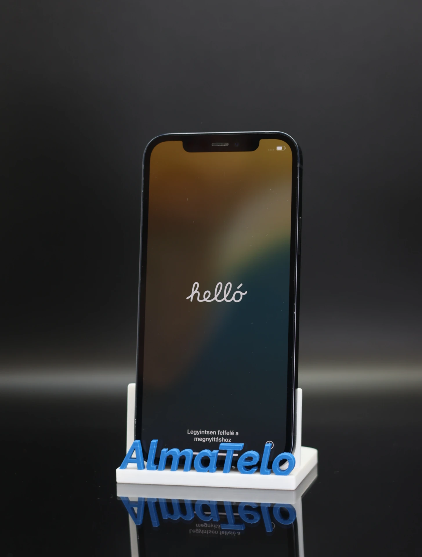 Apple iPhone 12 64 GB Black 100% akku - 12 HÓ GARANCIA