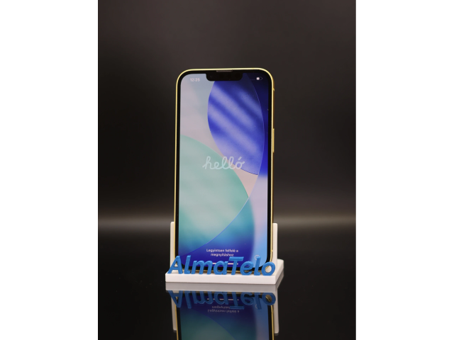 Apple iPhone 14 128 GB Yellow 100% akku - 12 HÓ GARANCIA