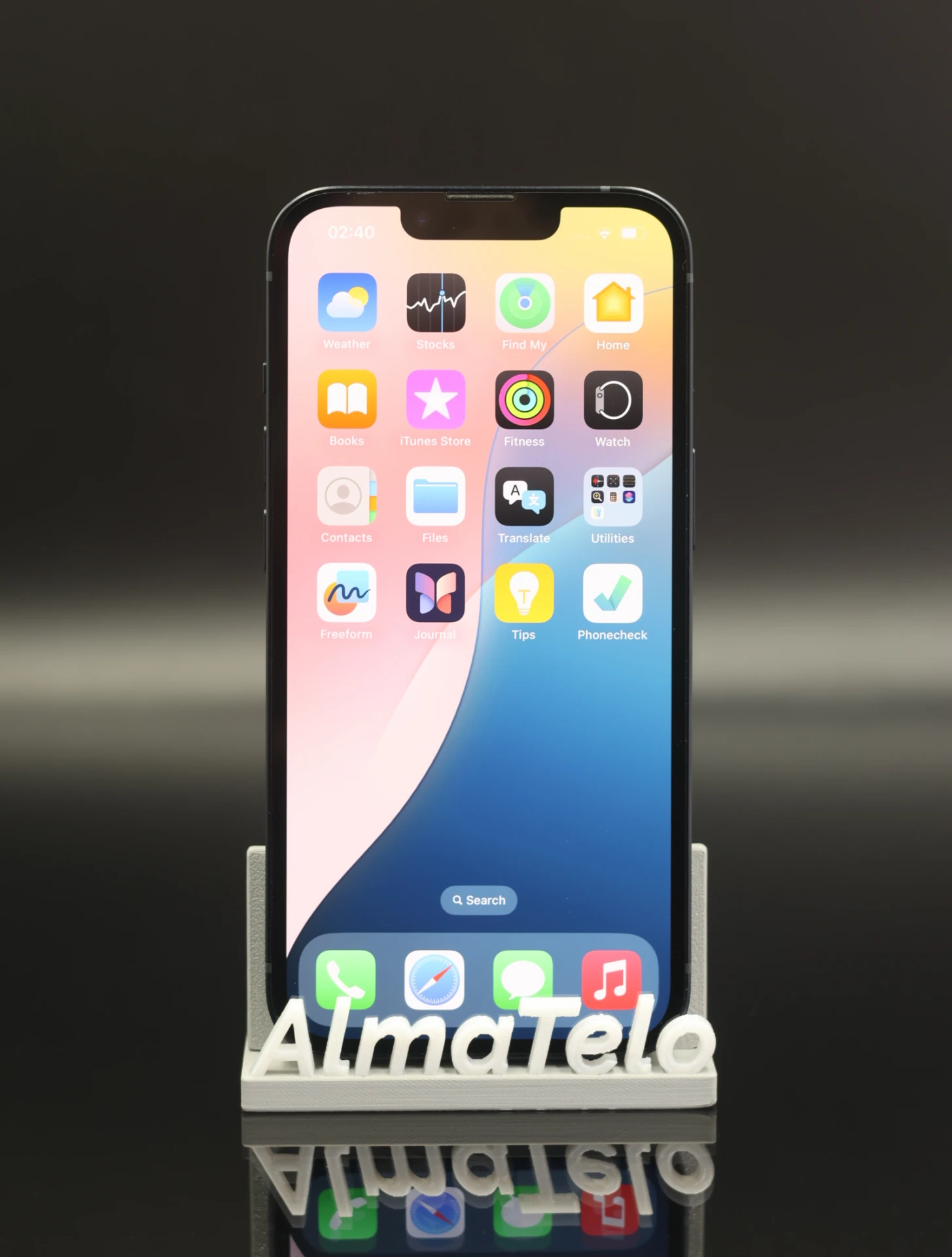 Apple iPhone 13 256 GB Midnight 100% akku - 12 HÓ GARANCIA