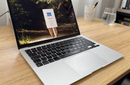 Apple MacBook Air 13 (2020) M1 8GB/256GB – újszerű, szép állapot – 94% akku (126 ciklus)