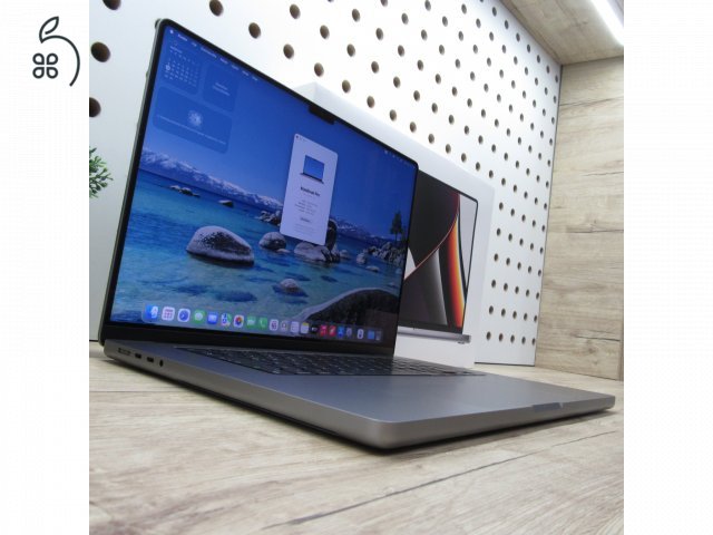 Apple MacBook Pro 16 M1 Max (2023) 32GB/500GB új, kibontott, 100% akku, 2 ciklus