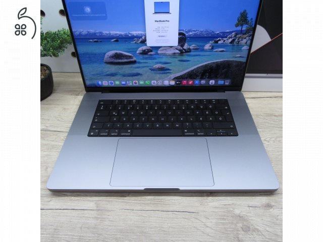 Apple MacBook Pro 16 M1 Max (2023) 32GB/500GB új, kibontott, 100% akku, 2 ciklus