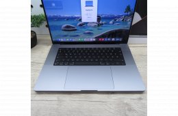 Apple MacBook Pro 16 M1 Max (2023) 32GB/500GB új, kibontott, 100% akku, 2 ciklus