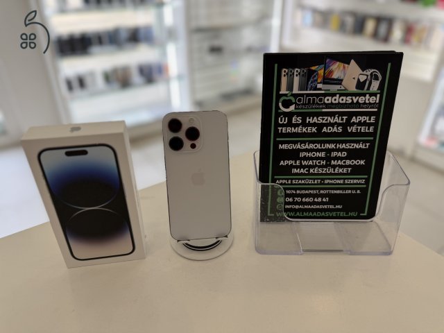 iPhone 14 Pro 256GB Független Újszerű/1-3 hónap gar./Akku 85%/p4805
