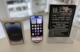 iPhone 14 Pro 256GB Független Újszerű/1-3 hónap gar./Akku 85%/p4805