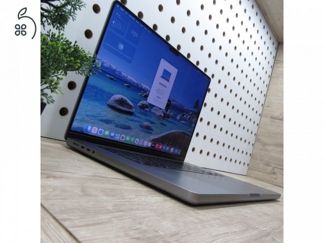 Apple MacBook Pro 16 M1 Max (2021) 32GB/500GB használt, szép állapot, 90% akku, 295 ciklus