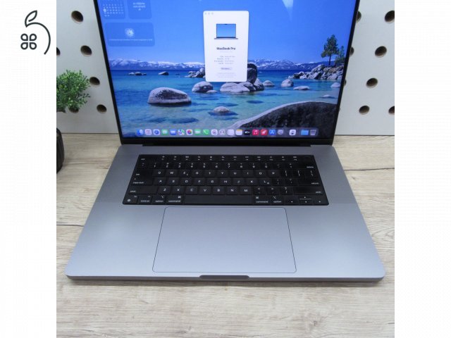 Apple MacBook Pro 16 M1 Max (2021) 32GB/500GB használt, szép állapot, 90% akku, 295 ciklus