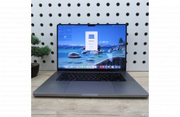 Apple MacBook Pro 16 M1 Max (2021) 32GB/500GB használt, szép állapot, 90% akku, 295 ciklus