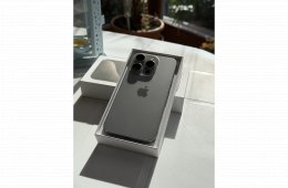 Iphone 15 Pro 128 GB Natúr Titánium FÜGGETLEN 87% AKKU Karcmentes, Hibátlan