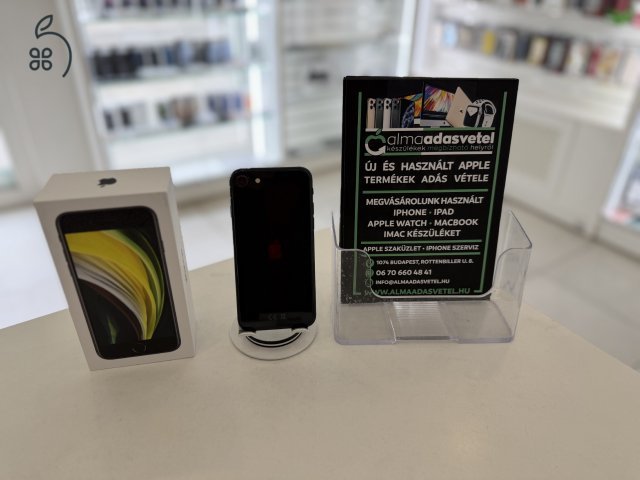 iPhone SE 2020 2Gen. 64GB Független Újszerű/1-3 hónap gar./Akku 91%/p4806