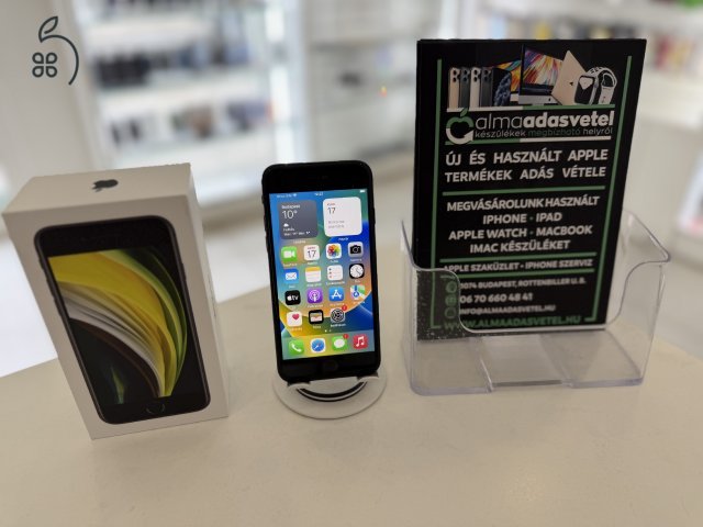 iPhone SE 2020 2Gen. 64GB Független Újszerű/1-3 hónap gar./Akku 91%/p4806