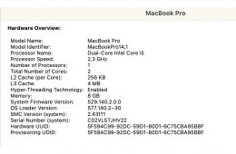 MacBook Pro 2017 13