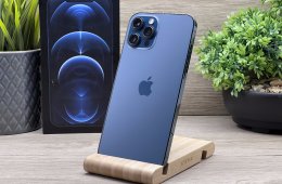 iPhone 12 Pro Max Pacific Blue 128GB 2 ÉV Garanciával 90%