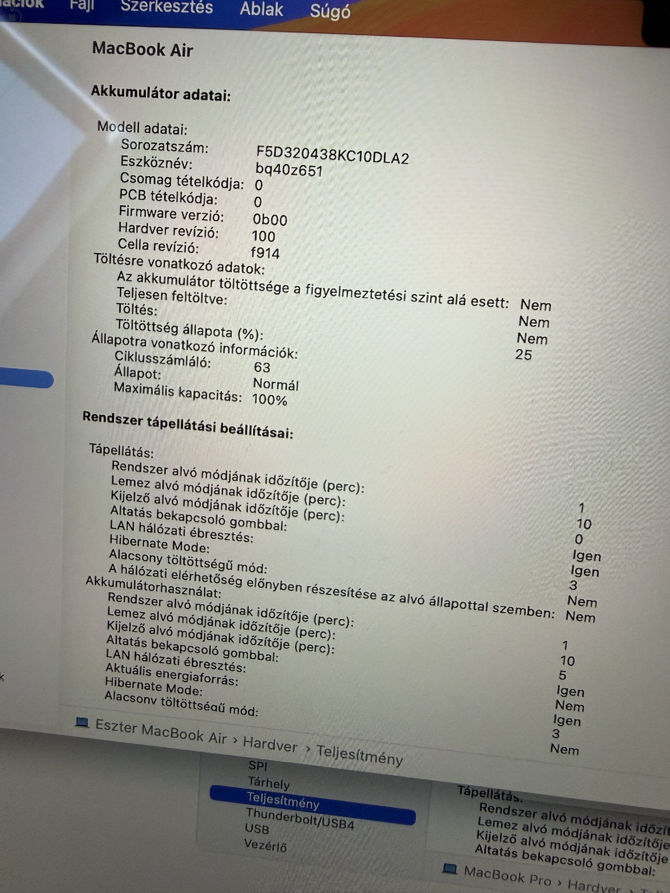 Apple Macbook Air 13 M2 csillagfény