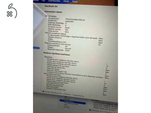 Apple Macbook Air 13 M2 csillagfény