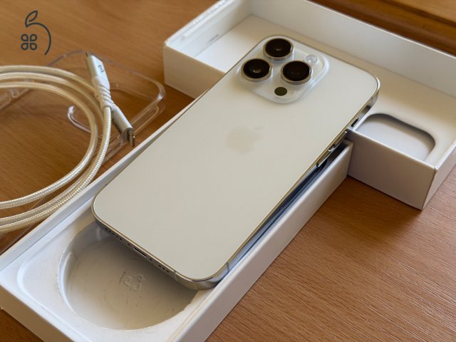 iPhone 14 Pro 256 GB ezüst, törött, hibás + bontatlan Spigen fólia, kábelek 