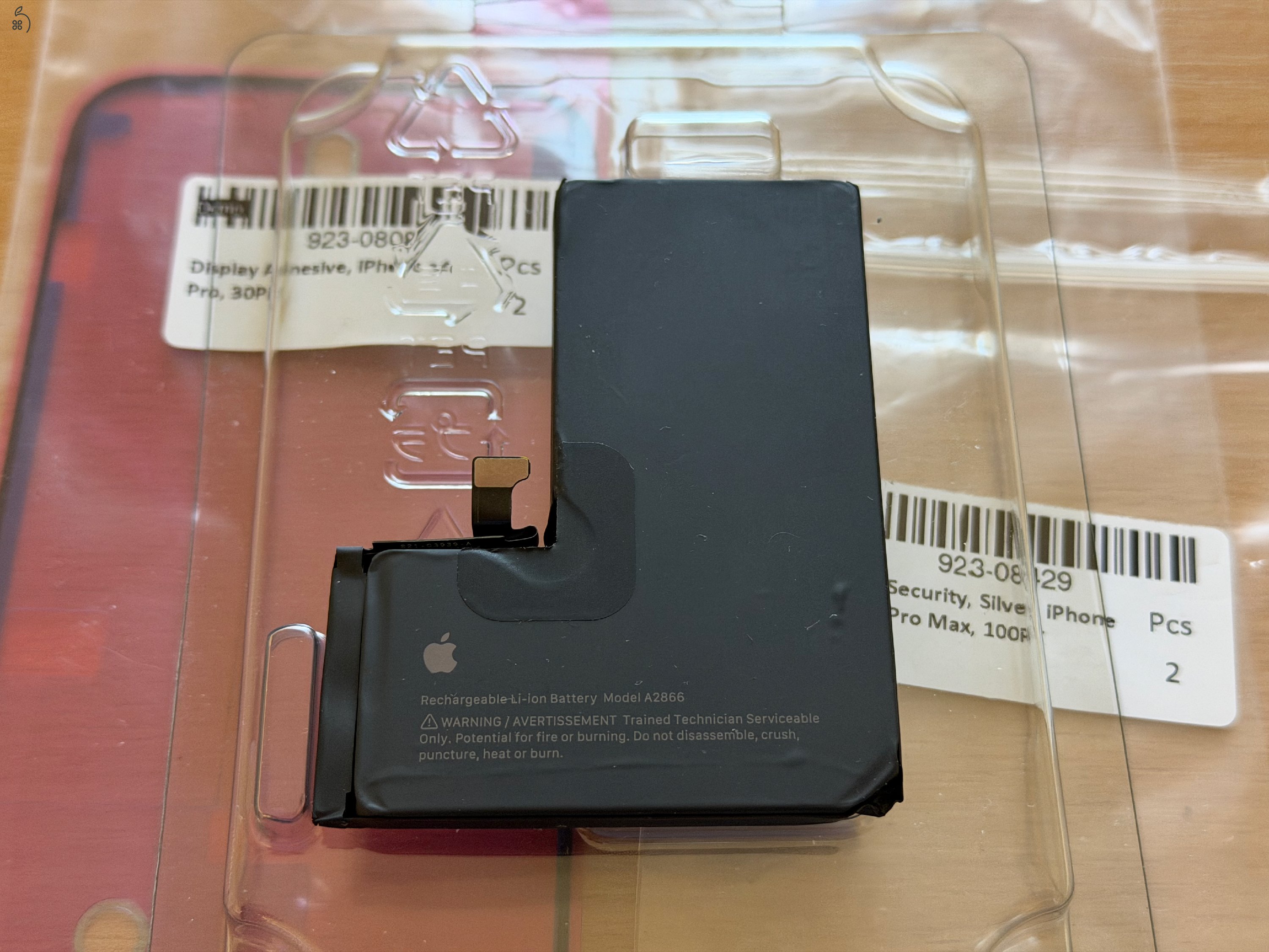 iPhone 14 Pro gyári Apple akkumulátor + kijelző ragasztó