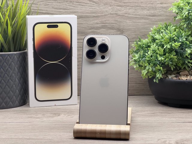iPhone 14 Pro Gold 128GB 2 ÉV Garanciával 96%