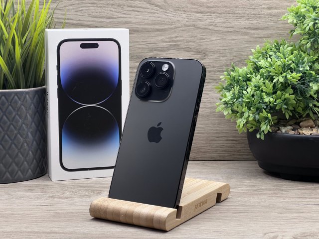 Hibátlan iPhone 14 Pro Space Black 128GB 2 ÉV Garanciával 92%