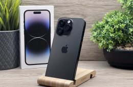 Hibátlan iPhone 14 Pro Space Black 128GB 2 ÉV Garanciával 92%