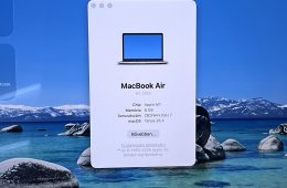 Hibátlan MacBook Air 2020 M1 Silver 13” 256GB 2 ÉV Garanciával